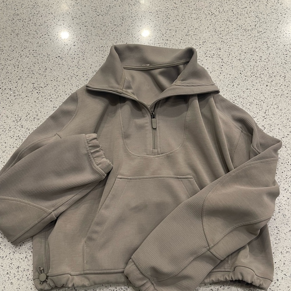Lululemon Brushed Softstreme Half Zip